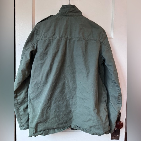 H&M | Kids Olive Green Cargo Jacket sz 12/13 Large - Picture 5 of 5